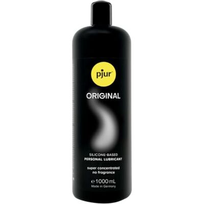 pjur ORIGINAL (1.000ml) Premium Silikon-Gleitgel lange Gleitfähigkeit ohne zu kleben sehr ergiebig und für Kondome geeignet pjur ORIGINAL (1.000ml) Premium Silikon-Gleitgel lange Gleitfähigkeit ohne zu kleben sehr ergiebig und für Kondome geeignet