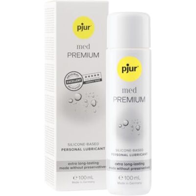 pjur med PREMIUM (100ml) Medizinisches Gleitgel auf Silikonbasis für hochsensible Haut/Schleimhaut Allergikerfreundlich pjur med PREMIUM (100ml) Medizinisches Gleitgel auf Silikonbasis für hochsensible Haut/Schleimhaut Allergikerfreundlich