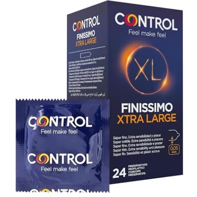 Control Finissimo XL Kondome - Naturlatex, Größe XL, Super Dünn Control Finissimo XL Kondome - Naturlatex, Größe XL, Super Dünn