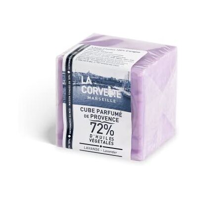 La Corvette Provence-Würfel aus Marseille-Lavendel, 300g La Corvette Provence-Würfel aus Marseille-Lavendel, 300g