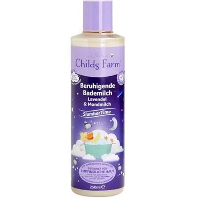 Childs Farm SlumberTime Beruhigende Bademilch Lavendel und Mondmilch 250 ml Sanftes Schaumbad vor dem Schlafengehen, für empfindliche oder zu Ekzemen neigende Neugeborene, Baby- und Kinderhaut. Childs Farm SlumberTime Beruhigende Bademilch Lavendel und Mondmilch 250 ml Sanftes Schaumbad vor dem Schlafengehen, für empfindliche oder zu Ekzemen neigende Neugeborene, Baby- und Kinderhaut.