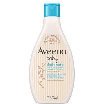 Aveeno Baby Aveeno® baby daily care seifenfreies Duschgel & Shampoo mit natürlichem Haferextrakt für normale bis trockene, empfindliche Haut, 250 ml Aveeno Baby Aveeno® baby daily care seifenfreies Duschgel & Shampoo mit natürlichem Haferextrakt für normale bis trockene, empfindliche Haut, 250 ml
