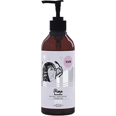 Yope Rose & Weihrauch Natürliche Duschgel mit Rosen und Weihrauchextrakt Regenerierend, feuchtigkeitsspendend & beruhigend Luxuriöser Duft wie Parfüm 400 ml Yope Rose & Weihrauch Natürliche Duschgel mit Rosen und Weihrauchextrakt Regenerierend, feuchtigkeitsspendend & beruhigend Luxuriöser Duft wie Parfüm 400 ml