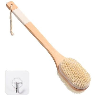 Blendura Rückenbürste Dusche 43 cm mit langem Stiel – Nass & Trocken Körperbürste mit weichen & festen Borsten Rückenschrubber, Peeling, Massage & Lymphdrainage, für Damen, Herren, Senioren Blendura Rückenbürste Dusche 43 cm mit langem Stiel – Nass & Trocken Körperbürste mit weichen & festen Borsten Rückenschrubber, Peeling, Massage & Lymphdrainage, für Damen, Herren, Senioren