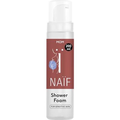 Naïf Pflegender Duschschaum für die Schwangerschaft reinigt sanft und entspannt Duschbad Damen Shower Gel Body Wash Women Duschgel Frauen vegan 200ml Naïf Pflegender Duschschaum für die Schwangerschaft reinigt sanft und entspannt Duschbad Damen Shower Gel Body Wash Women Duschgel Frauen vegan 200ml