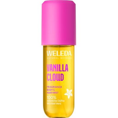 WELEDA Vanilla Cloud Körper- & Haarmist, 95 ml 100% Natürliche Duftstoffe, Vegan, Bio-Aloe vera, Paraben- & Paraffinfrei, Erfrischt Haut & Haare WELEDA Vanilla Cloud Körper- & Haarmist, 95 ml 100% Natürliche Duftstoffe, Vegan, Bio-Aloe vera, Paraben- & Paraffinfrei, Erfrischt Haut & Haare