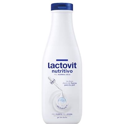 Lactovit Pflegende und feuchtigkeitsspendende Duschgel, starke und junge Haut, cremige und leichte Textur, Formel mit Prolactic10, für den täglichen Gebrauch, für normale und trockene Haut, 550 ml Lactovit Pflegende und feuchtigkeitsspendende Duschgel, starke und junge Haut, cremige und leichte Textur, Formel mit Prolactic10, für den täglichen Gebrauch, für normale und trockene Haut, 550 ml