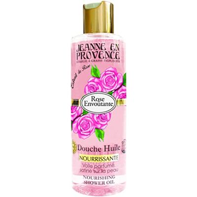 Jeanne En Provence – Bezauberndes Duschgel mit Rosenöl – Reinigt, pflegt & parfümiert – Duschgel für trockene Haut – 95% natürliche Inhaltsstoffe – Hergestellt in Grasse – 250 ml Jeanne En Provence – Bezauberndes Duschgel mit Rosenöl – Reinigt, pflegt & parfümiert – Duschgel für trockene Haut – 95% natürliche Inhaltsstoffe – Hergestellt in Grasse – 250 ml