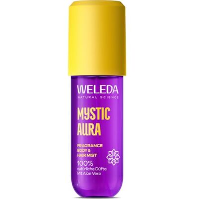 WELEDA Mystic Aura Duft Körper- & Haarnebel, 95 ml Orange-, Orchideen-, Patchouli- & Ambernoten, 100% natürlich, erfrischt Haut und Haare, vegan, dermatologisch getestet WELEDA Mystic Aura Duft Körper- & Haarnebel, 95 ml Orange-, Orchideen-, Patchouli- & Ambernoten, 100% natürlich, erfrischt Haut und Haare, vegan, dermatologisch getestet