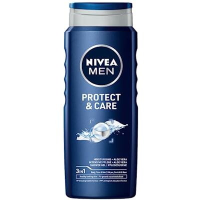 NIVEA Protect&Care Pflegendes Duschgel für Herren mit Aloe Vera 500ml NIVEA Protect&Care Pflegendes Duschgel für Herren mit Aloe Vera 500ml