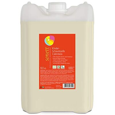 Sonett Kinder-Schaumseife Calendula, 10 Liter Sonett Kinder-Schaumseife Calendula, 10 Liter