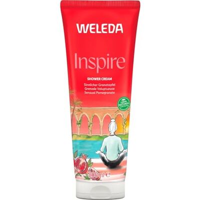 WELEDA Granatapfel Inspire Duschgel 200 ml vegan Orange Vanille Duft Granatapfelsamenöl Macadamianussöl Sesamöl, milde Zuckertenside, Orange Davana Vanille Duft, sinnlich inspirierend, vegan WELEDA Granatapfel Inspire Duschgel 200 ml vegan Orange Vanille Duft Granatapfelsamenöl Macadamianussöl Sesamöl, milde Zuckertenside, Orange Davana Vanille Duft, sinnlich inspirierend, vegan