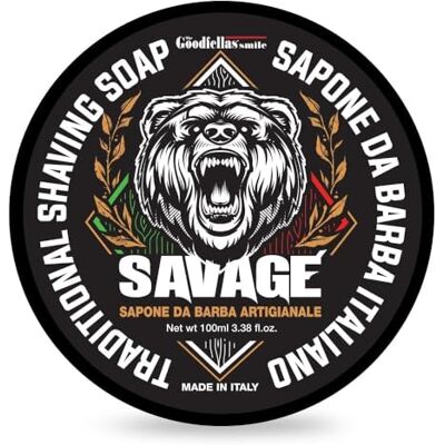 The Goodfellas' smile Savage - Traditionelle Rasierschaum - 100 g The Goodfellas' smile Savage - Traditionelle Rasierschaum - 100 g
