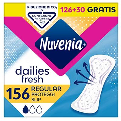 Nuvenia Regular Slip Schutz Weiche und ausgezeichneter Schutz 3 Packungen mit 52 Slips Nuvenia Regular Slip Schutz Weiche und ausgezeichneter Schutz 3 Packungen mit 52 Slips