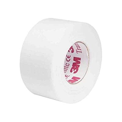 3M Transpore White, Perforiertes OP-Pflaster mit Rayon- und Polyesterrücken, zart, bidirektional aufreißbar, hypoallergen, atmungsaktiv, Größe 25 mm x 9,14 m, Packung mit 12 Rollen 3M Transpore White, Perforiertes OP-Pflaster mit Rayon- und Polyesterrücken, zart, bidirektional aufreißbar, hypoallergen, atmungsaktiv, Größe 25 mm x 9,14 m, Packung mit 12 Rollen