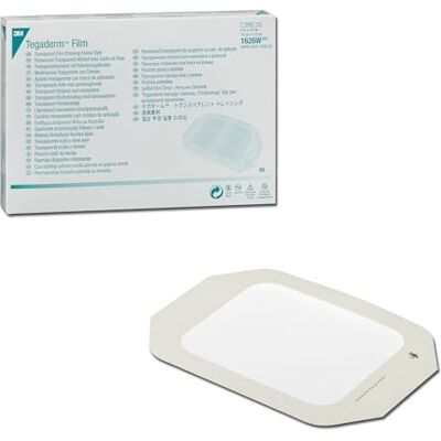 3M 34901 Tegaderm Folienverband, 10 x 12 cm, 50 Stück 3M 34901 Tegaderm Folienverband, 10 x 12 cm, 50 Stück