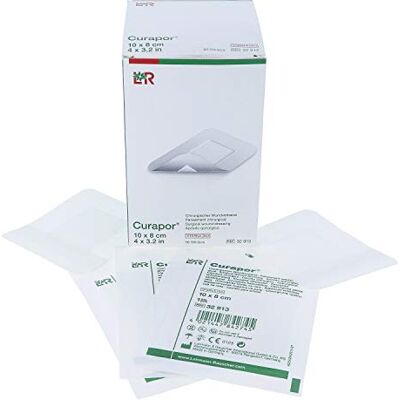 Lohmann & Rauscher CURAPOR Wundverband 10x8cm steril, 50 St Lohmann & Rauscher CURAPOR Wundverband 10x8cm steril, 50 St