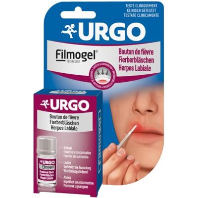 Urgo Lippenherpes Filmogel®, unsichtbarer Schutzfilm, ab 6 Jahren, 3ml Fördert die Heilung Verhindert die Ansteckung Klinisch nachgewiesene Wirksamkeit in allen Stadien des Lippenherpes Urgo Lippenherpes Filmogel®, unsichtbarer Schutzfilm, ab 6 Jahren, 3ml Fördert die Heilung Verhindert die Ansteckung Klinisch nachgewiesene Wirksamkeit in allen Stadien des Lippenherpes