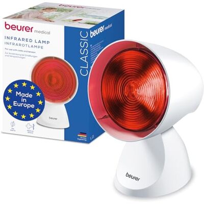 Beurer IL 21 Infrarotlampe, Medizinprodukt mit wohltuender Wärme zur Anwendung bei Erkältung und Muskelverspannungen, 5 Neigungsstufen Beurer IL 21 Infrarotlampe, Medizinprodukt mit wohltuender Wärme zur Anwendung bei Erkältung und Muskelverspannungen, 5 Neigungsstufen