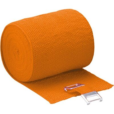 Höga Lastic-Color, orange, 8 cm x 5 m gedehnt, dauerelastische Idealbinde, 1er Pack (1 x 0.047 kg) Höga Lastic-Color, orange, 8 cm x 5 m gedehnt, dauerelastische Idealbinde, 1er Pack (1 x 0.047 kg)