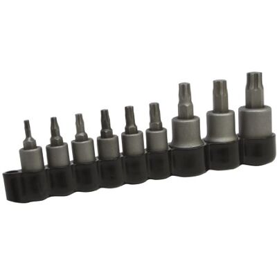 Lisle Torx Plus Bit Set, 9-teilig, Torx Plus Schrauben (TP-10, TP-15, TP-20, TP-25, TP-27, TP-30, TP-40, TP-45, TP-50), Automotive Fasteners, Schraubendreher-Set Lisle Torx Plus Bit Set, 9-teilig, Torx Plus Schrauben (TP-10, TP-15, TP-20, TP-25, TP-27, TP-30, TP-40, TP-45, TP-50), Automotive Fasteners, Schraubendreher-Set