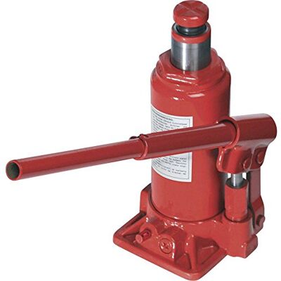Mannesmann Brüder hydraulischer Wagenheber 3 t, TÜV/GS-geprüft, kompakt, Hubhöhe 19,5–38 cm, für Pkw und SUV, robuster Stahl, 1 Stück, 2,6 kg, 12,5×11×21 cm M 007-T-GS3 Mannesmann Brüder hydraulischer Wagenheber 3 t, TÜV/GS-geprüft, kompakt, Hubhöhe 19,5–38 cm, für Pkw und SUV, robuster Stahl, 1 Stück, 2,6 kg, 12,5×11×21 cm M 007-T-GS3
