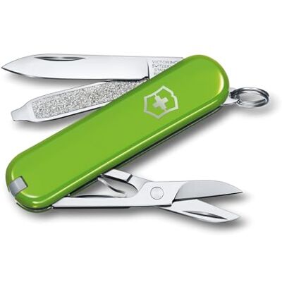 Victorinox Schweizer Taschenmesser Classic SD Multitool, 7 Funktionen, Grün Victorinox Schweizer Taschenmesser Classic SD Multitool, 7 Funktionen, Grün