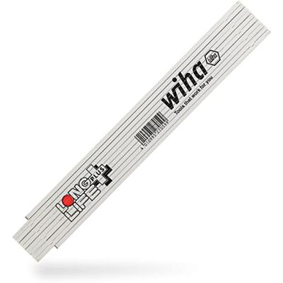 Wiha Meterstab Longlife® Plus Composite 2 m metrische Skala, (27059) 10 Glieder Wiha Meterstab Longlife® Plus Composite 2 m metrische Skala, (27059) 10 Glieder