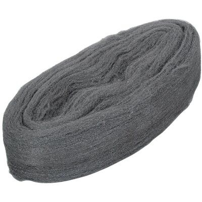 wolfcraft Stahlwolle Feinheit 000 6095000, Zum Feinpolieren und Reinigen von Oberflächen, 200g wolfcraft Stahlwolle Feinheit 000 6095000, Zum Feinpolieren und Reinigen von Oberflächen, 200g