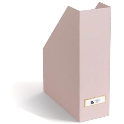 BIGSO VIKTORIA Stehsammler – Aufbewahrungsbox mit Beschriftungsetikett – Schreibtischablage für Akten, Dokumente & Zeitschriften – Stehordner aus recycelter Faserplatte und Papier – rosa BIGSO VIKTORIA Stehsammler – Aufbewahrungsbox mit Beschriftungsetikett – Schreibtischablage für Akten, Dokumente & Zeitschriften – Stehordner aus recycelter Faserplatte und Papier – rosa