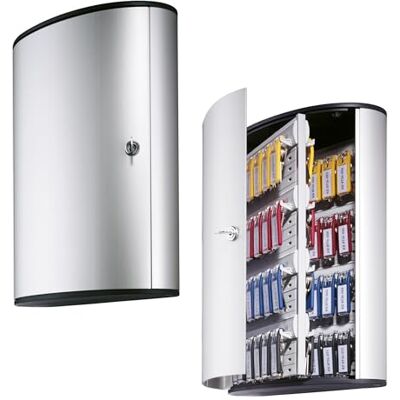 Durable Schlüsselbox 72 - Aluminium, Sichtbare Schlüssel, Verstellbare Schienen Durable Schlüsselbox 72 - Aluminium, Sichtbare Schlüssel, Verstellbare Schienen