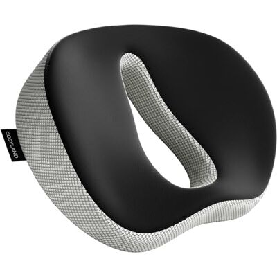 COSYLAND Ergonomisches Sitzkissen abgerundet Orthopädisches Memory Foam Steißbeinkissen für Bürostuhl & Auto Sitzring zur Druckentlastung Ideal bei langem Sitzen, Schwarz (bis 90kg) COSYLAND Ergonomisches Sitzkissen abgerundet Orthopädisches Memory Foam Steißbeinkissen für Bürostuhl & Auto Sitzring zur Druckentlastung Ideal bei langem Sitzen, Schwarz (bis 90kg)