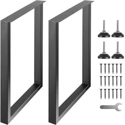 VEVOR 2er-Set Tischkufen 711mm hoch Tischgestell 454kg Tragfähigkeit Tischbeine aus Kohlenstoffstahl Möbelfüße Schwarz Tischuntergestell Ideal für Küchentische Wohnzimmerkonsolen Studio-Tische usw. VEVOR 2er-Set Tischkufen 711mm hoch Tischgestell 454kg Tragfähigkeit Tischbeine aus Kohlenstoffstahl Möbelfüße Schwarz Tischuntergestell Ideal für Küchentische Wohnzimmerkonsolen Studio-Tische usw.