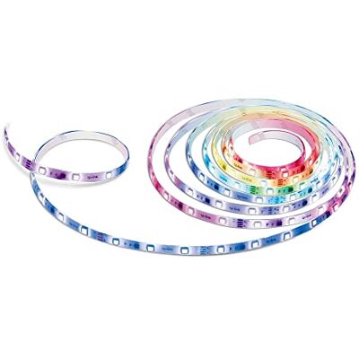 Tapo TP-Link RGBIC LED Strip 5m, beschichteter Smart LED Streifen, 50 verschiedene Farbzonen Segmentcontrol, 16 Mio. Farben, kompatibel mit Amazon Alexa, Hey Google L920-5 Tapo TP-Link RGBIC LED Strip 5m, beschichteter Smart LED Streifen, 50 verschiedene Farbzonen Segmentcontrol, 16 Mio. Farben, kompatibel mit Amazon Alexa, Hey Google L920-5