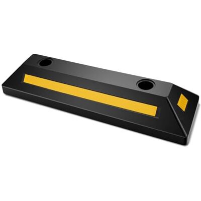 VEVOR Parkstopper Radstopper 2 Stk. 548 x 158 x 94 mm Einparkhilfe Parkbegrenzung mit Reflektorstreifen, Parkplatzsperre aus Gummi für Autos Lieferwagen Lkw, Radführungsblock, Parkplatzbegrenzung VEVOR Parkstopper Radstopper 2 Stk. 548 x 158 x 94 mm Einparkhilfe Parkbegrenzung mit Reflektorstreifen, Parkplatzsperre aus Gummi für Autos Lieferwagen Lkw, Radführungsblock, Parkplatzbegrenzung