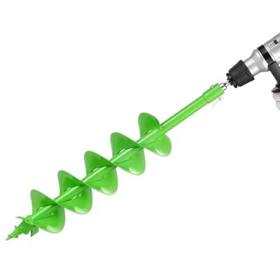 VEVOR Erdbohrer für Bohrmaschine, Ø 15x80 cm Pfahlbohrer, kompatibel mit Bohrern mit 20 mm Innendurchmesser, Erdlochbohrer, Gartenbohrer, Pfostenloch-Bohraufsätze für Gartenbagger & Zäune VEVOR Erdbohrer für Bohrmaschine, Ø 15x80 cm Pfahlbohrer, kompatibel mit Bohrern mit 20 mm Innendurchmesser, Erdlochbohrer, Gartenbohrer, Pfostenloch-Bohraufsätze für Gartenbagger & Zäune