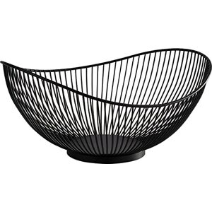 APS 30424 Korb "SVART", Metall, schwarz, 29,5 x 25,5 x 13,5 cm APS 30424 Korb "SVART", Metall, schwarz, 29,5 x 25,5 x 13,5 cm
