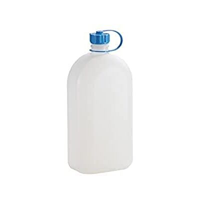 hünersdorff Kunststoffflasche,Trinkflasche,Vorratsflasche mit dichtem Schraubdeckel, Chemie- und Lebensmittelbeständig, 0,5 Liter, Made in Germany, Natur hünersdorff Kunststoffflasche,Trinkflasche,Vorratsflasche mit dichtem Schraubdeckel, Chemie- und Lebensmittelbeständig, 0,5 Liter, Made in Germany, Natur