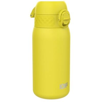 ion8 Kinder Trinkflasche, Edelstahl Leicht 400ml, Nicht Isoliert, Auslaufsicher, Einhandöffnung, Sichere Verriegelung, Spülmaschinenfest, Klappdeckel, Tragegriff, Leicht zu Reinigen, Gelb ion8 Kinder Trinkflasche, Edelstahl Leicht 400ml, Nicht Isoliert, Auslaufsicher, Einhandöffnung, Sichere Verriegelung, Spülmaschinenfest, Klappdeckel, Tragegriff, Leicht zu Reinigen, Gelb