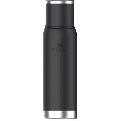 Stanley 1913 Adventure To-Go Thermosflasche 1L 25 Stunden Heiß 27 Stunden Kalt Auslaufsicher Isolierter Deckel Doppelwandige Vakuumisolierung BPA Frei Black 2.0 Stanley 1913 Adventure To-Go Thermosflasche 1L 25 Stunden Heiß 27 Stunden Kalt Auslaufsicher Isolierter Deckel Doppelwandige Vakuumisolierung BPA Frei Black 2.0