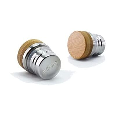 Sigg Meridian Top Ersatzteil für Thermoflasche Meridian (0.5 L & 0.7 L), auslaufsicherer Ersatz-Verschluss aus Edelstahl und Bambus Sigg Meridian Top Ersatzteil für Thermoflasche Meridian (0.5 L & 0.7 L), auslaufsicherer Ersatz-Verschluss aus Edelstahl und Bambus