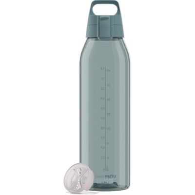 Sigg Tritan Trinkflasche Total Color ONE Morning Blue Für Kohlensäurehaltige Getränke Geeignet Spülmaschinenfest Auslaufsicher Leicht BPA-frei Blau 1.5L Sigg Tritan Trinkflasche Total Color ONE Morning Blue Für Kohlensäurehaltige Getränke Geeignet Spülmaschinenfest Auslaufsicher Leicht BPA-frei Blau 1.5L