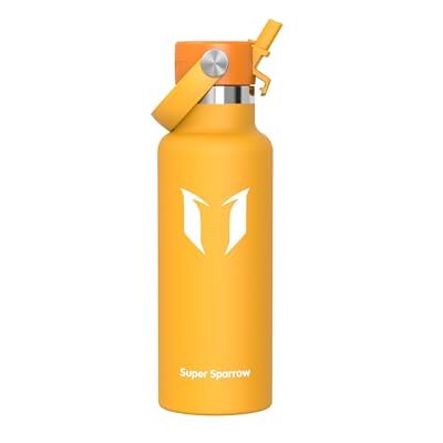 Super Sparrow Trinkflasche Kinder 500ml Thermobecher Edelstahl FlipFlow Trinkflaschen mit Strohhalm BPA-Frei Thermoskanne, Thermosflasche für Sport, Travel, Schule, Outdoor Super Sparrow Trinkflasche Kinder 500ml Thermobecher Edelstahl FlipFlow Trinkflaschen mit Strohhalm BPA-Frei Thermoskanne, Thermosflasche für Sport, Travel, Schule, Outdoor