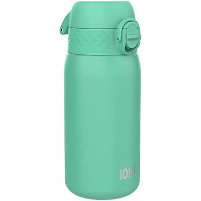 ion8 Kinder Trinkflasche, Edelstahl Leicht 400ml, Nicht Isoliert, Auslaufsicher, Einhandöffnung, Sichere Verriegelung, Spülmaschinenfest, Klappdeckel, Tragegriff, Leicht zu Reinigen, Petrol ion8 Kinder Trinkflasche, Edelstahl Leicht 400ml, Nicht Isoliert, Auslaufsicher, Einhandöffnung, Sichere Verriegelung, Spülmaschinenfest, Klappdeckel, Tragegriff, Leicht zu Reinigen, Petrol