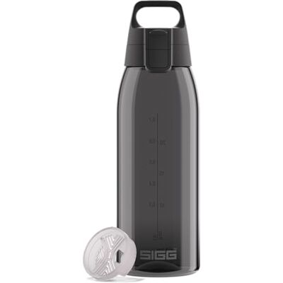 Sigg Tritan Trinkflasche Total Color ONE Anthracite Für Kohlensäurehaltige Getränke Geeignet Spülmaschinenfest Auslaufsicher Leicht BPA-frei Grau 1L Sigg Tritan Trinkflasche Total Color ONE Anthracite Für Kohlensäurehaltige Getränke Geeignet Spülmaschinenfest Auslaufsicher Leicht BPA-frei Grau 1L