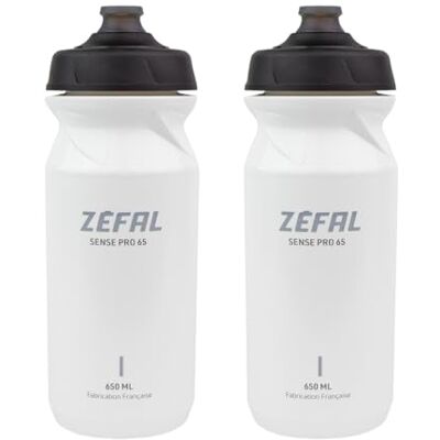 ZEFAL Sense Pro 65 Fahrradflasche 650 ML x 2 Set mit 2 Fahrrad Trinkflasche Auslaufsicher Trinkflasche Fahrrad Weiß 650 ML BPA frei 2 Premium FahrradTrinkflasches Geruchsfreies Material ZEFAL Sense Pro 65 Fahrradflasche 650 ML x 2 Set mit 2 Fahrrad Trinkflasche Auslaufsicher Trinkflasche Fahrrad Weiß 650 ML BPA frei 2 Premium FahrradTrinkflasches Geruchsfreies Material