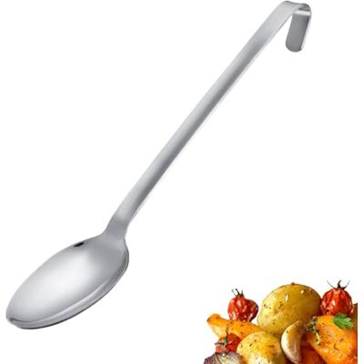 Westmark Gemüselöffel Pro – Edelstahl Kochlöffel mit breitem Löffelkopf – Universaler Servierlöffel für Gemüse, Kartoffeln & Co – Silber, 38 cm Westmark Gemüselöffel Pro – Edelstahl Kochlöffel mit breitem Löffelkopf – Universaler Servierlöffel für Gemüse, Kartoffeln & Co – Silber, 38 cm