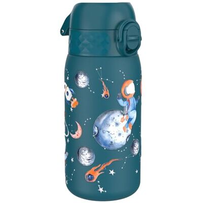 ion8 Isolierte Edelstahl-Trinkflasche, 320 ml, Auslaufsicher, Einhandöffnung, Sichere Verriegelung, Spülmaschinenfest, Klappdeckel, Tragegriff, Leicht zu Reinigen, Langlebig, Raumfahrt ion8 Isolierte Edelstahl-Trinkflasche, 320 ml, Auslaufsicher, Einhandöffnung, Sichere Verriegelung, Spülmaschinenfest, Klappdeckel, Tragegriff, Leicht zu Reinigen, Langlebig, Raumfahrt