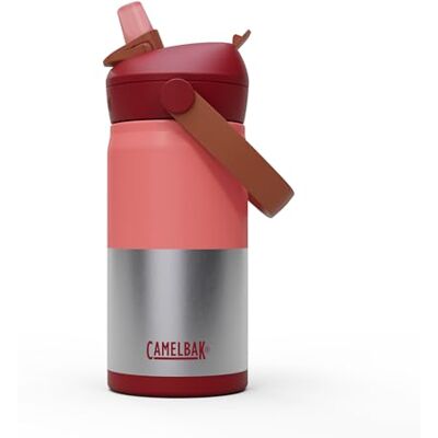 CAMELBAK Kinder Thrive Flip Straw VSS Trinkflasche, Demi Blush, 350 ml CAMELBAK Kinder Thrive Flip Straw VSS Trinkflasche, Demi Blush, 350 ml