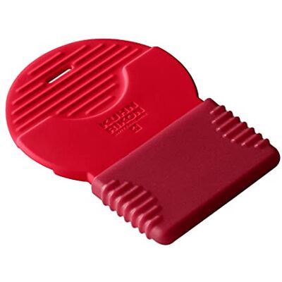 KUHN RIKON Swiss Reinigungsschaber, Glaskeramikkochfeldreiniger, Red KUHN RIKON Swiss Reinigungsschaber, Glaskeramikkochfeldreiniger, Red